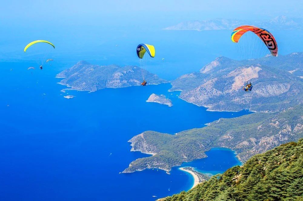 yamaç paraşütü, ölüdeniz, paragliding