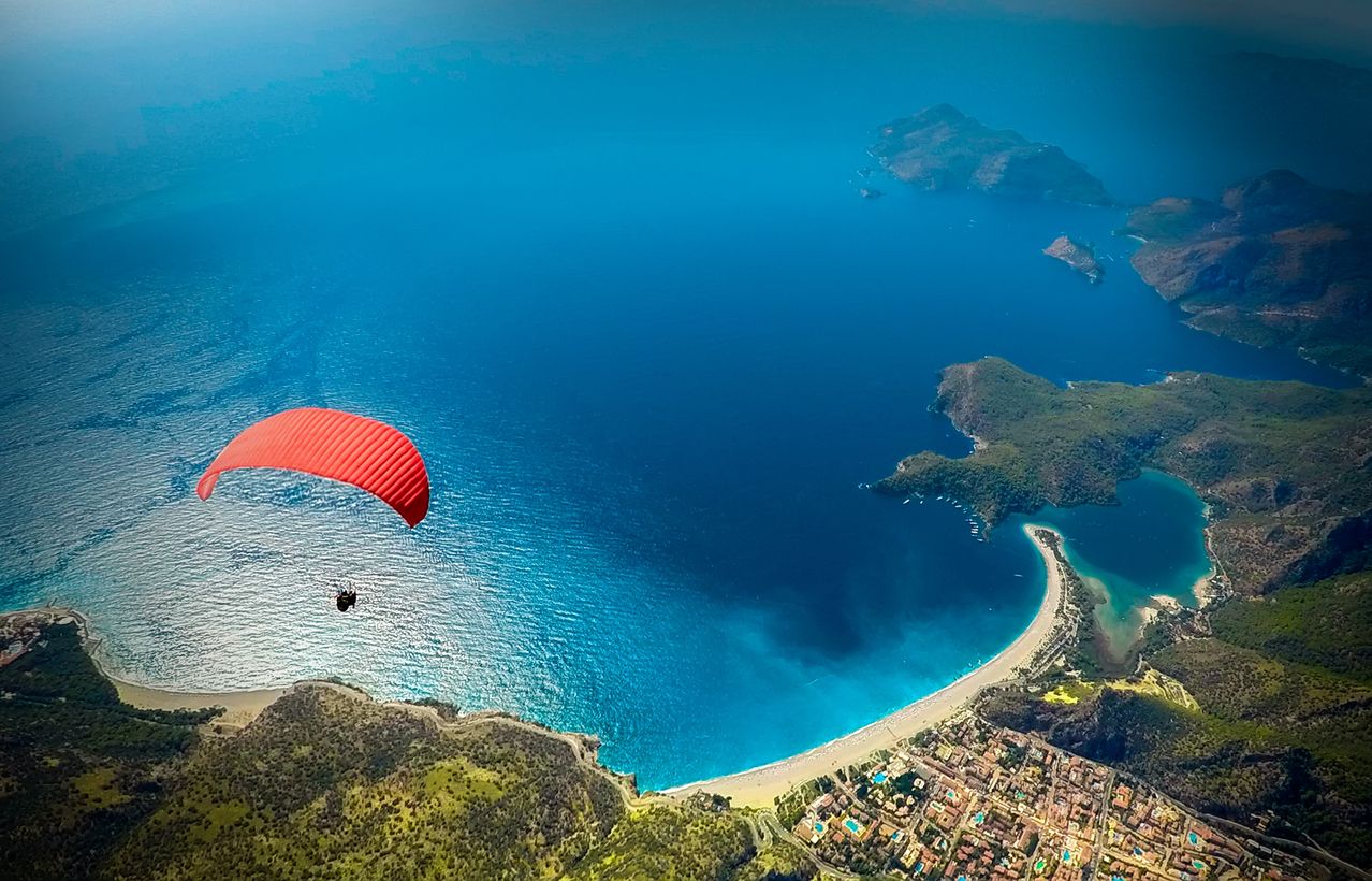 yamaç paraşütü, ölüdeniz, paragliding